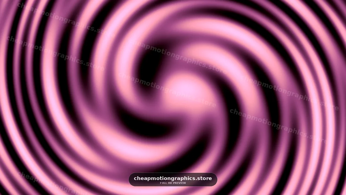 Swirling patterns in pink shades create dynamic motion effect