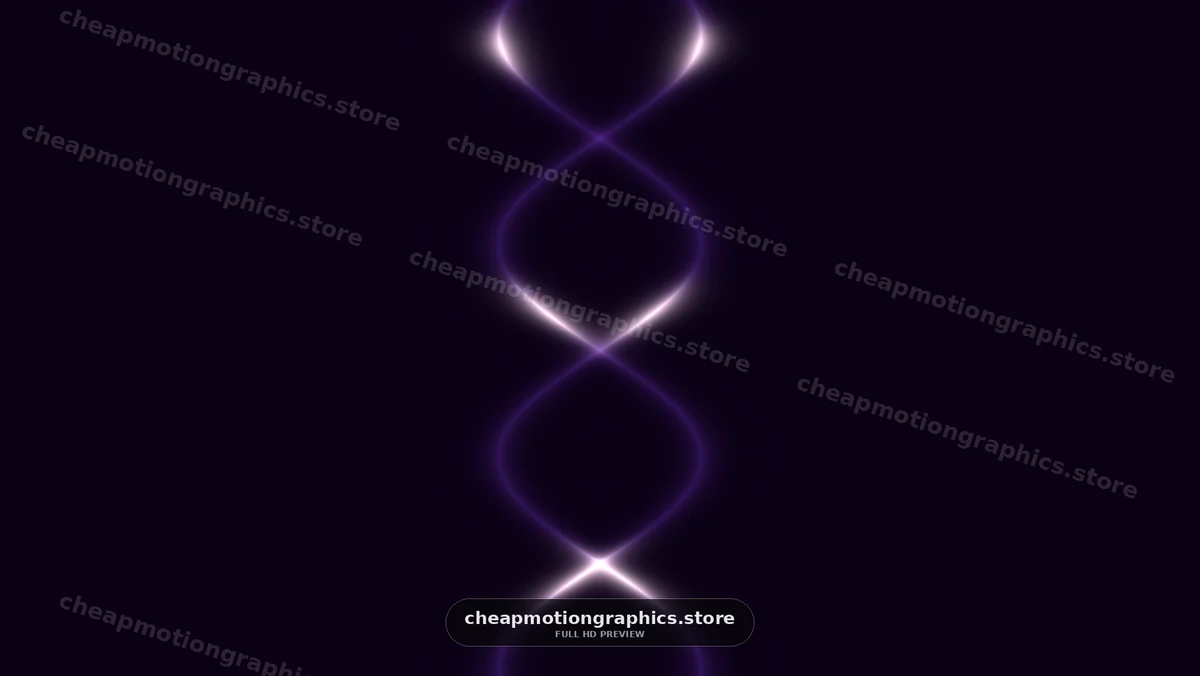 Abstract Purple Glowing Light Pattern