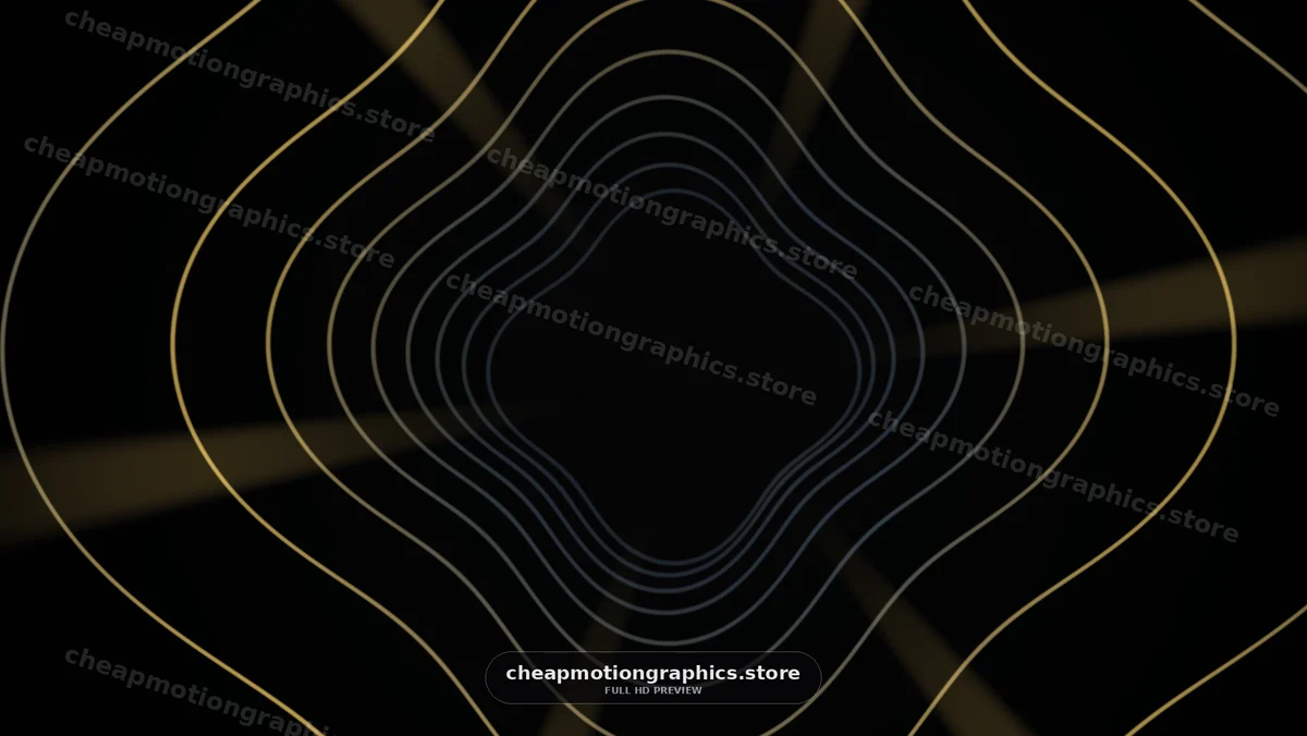 Abstract Wavy Line Pattern on Dark Background