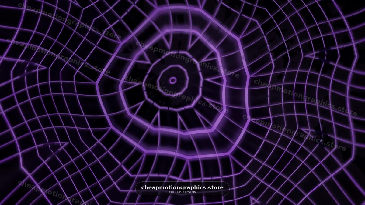 Geometric patterns in purple light showcasing modern design