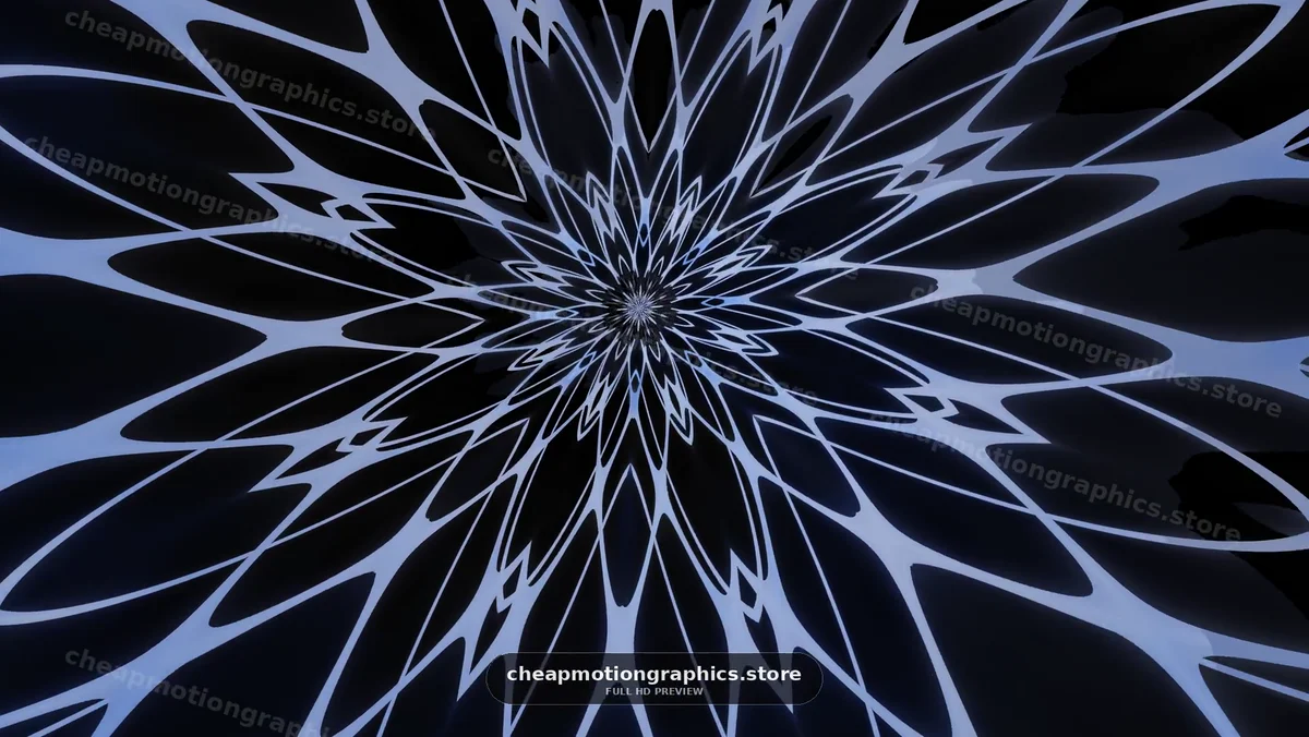 Dynamic swirling patterns in dark tones create visual movement