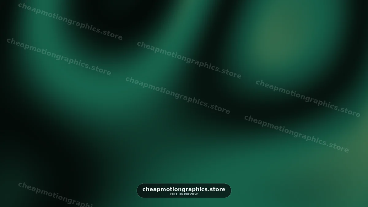 Swirling abstract patterns in green and black colors