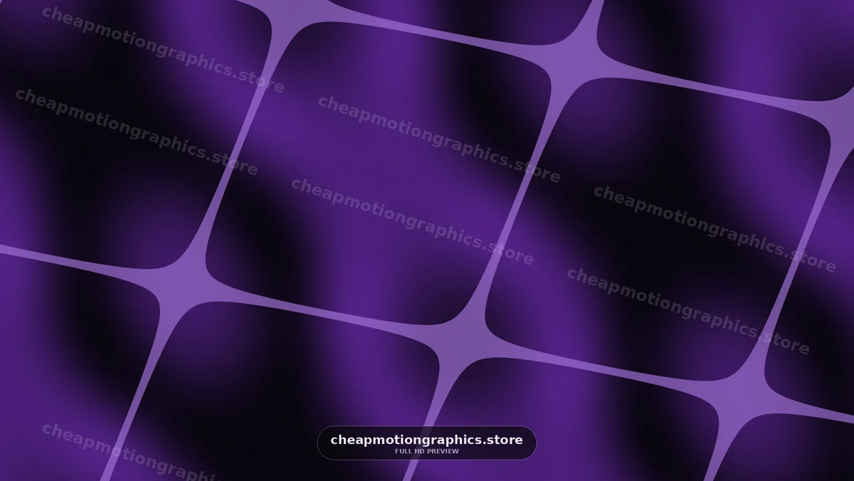 Abstract Purple Grid with Soft Glow