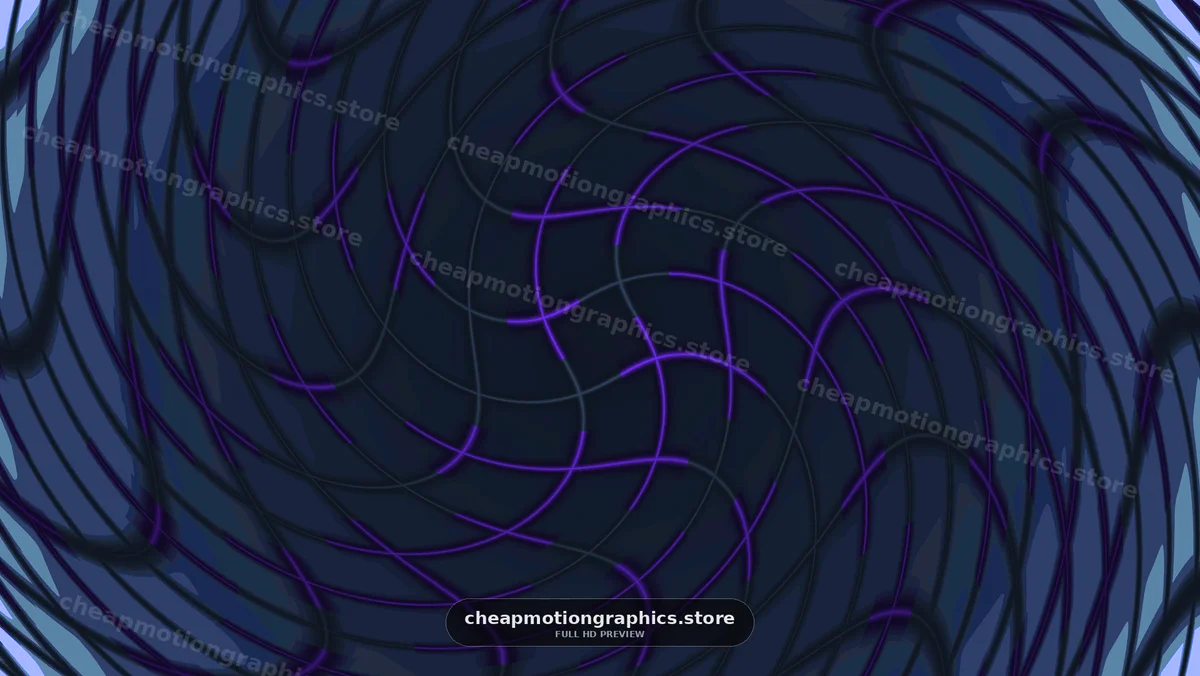 Abstract pattern with intertwining lines in dark and red colors