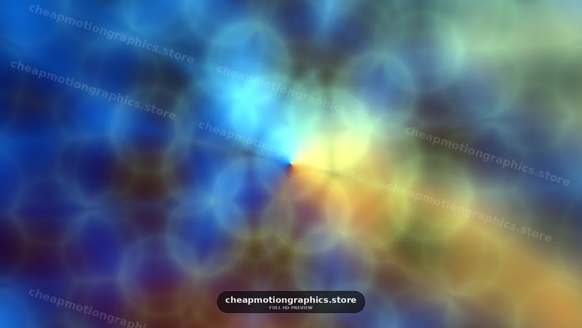 Abstract Multicolored Bokeh Light Background
