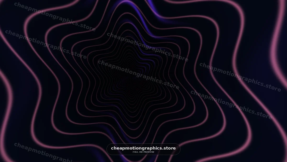 Striking patterns with light and shadow in dark space