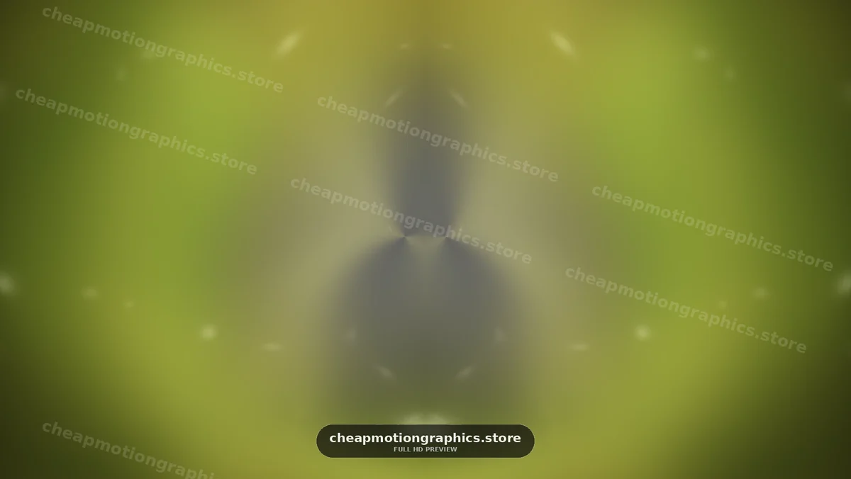 Abstract green and yellow with blurred patterns