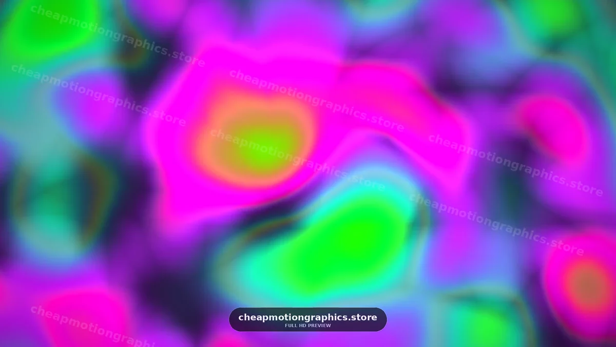Abstract Neon Colorful Light Waves