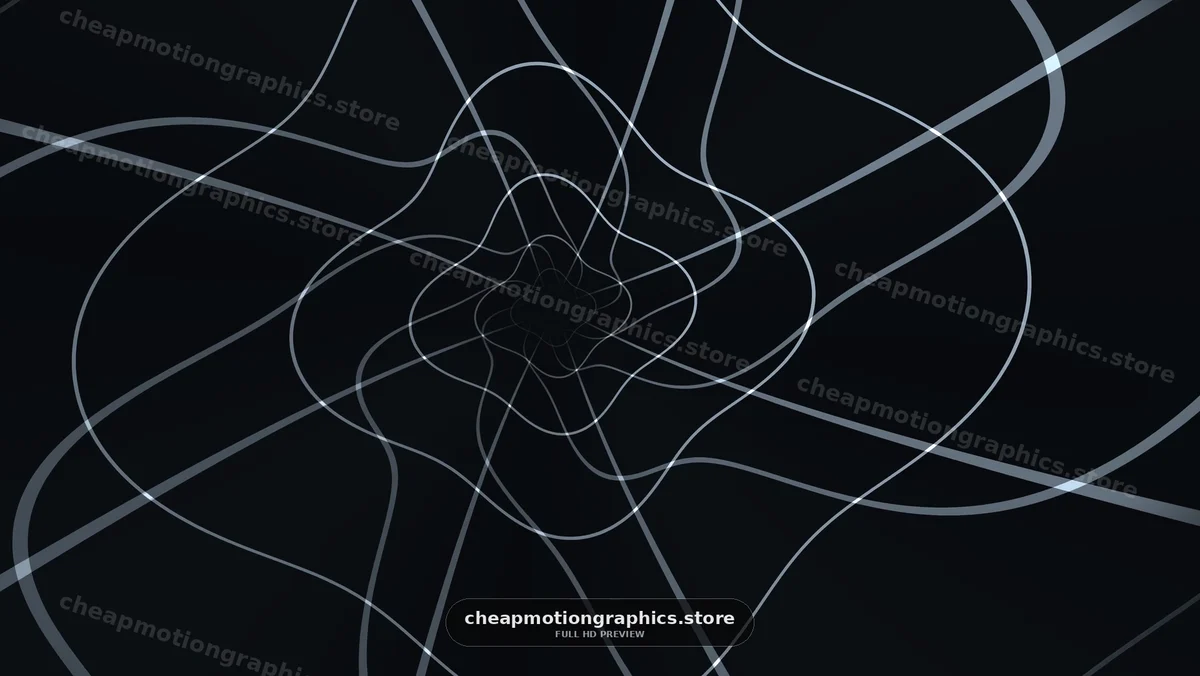 Swirling lines create a dynamic effect on a dark background