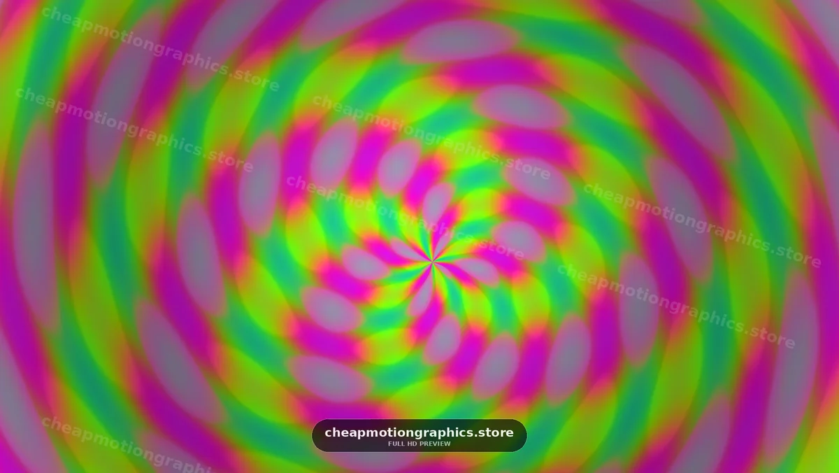 Colorful Abstract Spiral Pattern