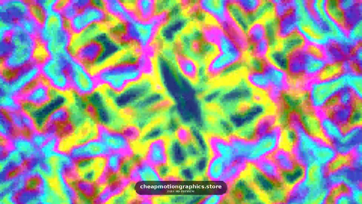 Abstract Neon Geometric Color Pattern
