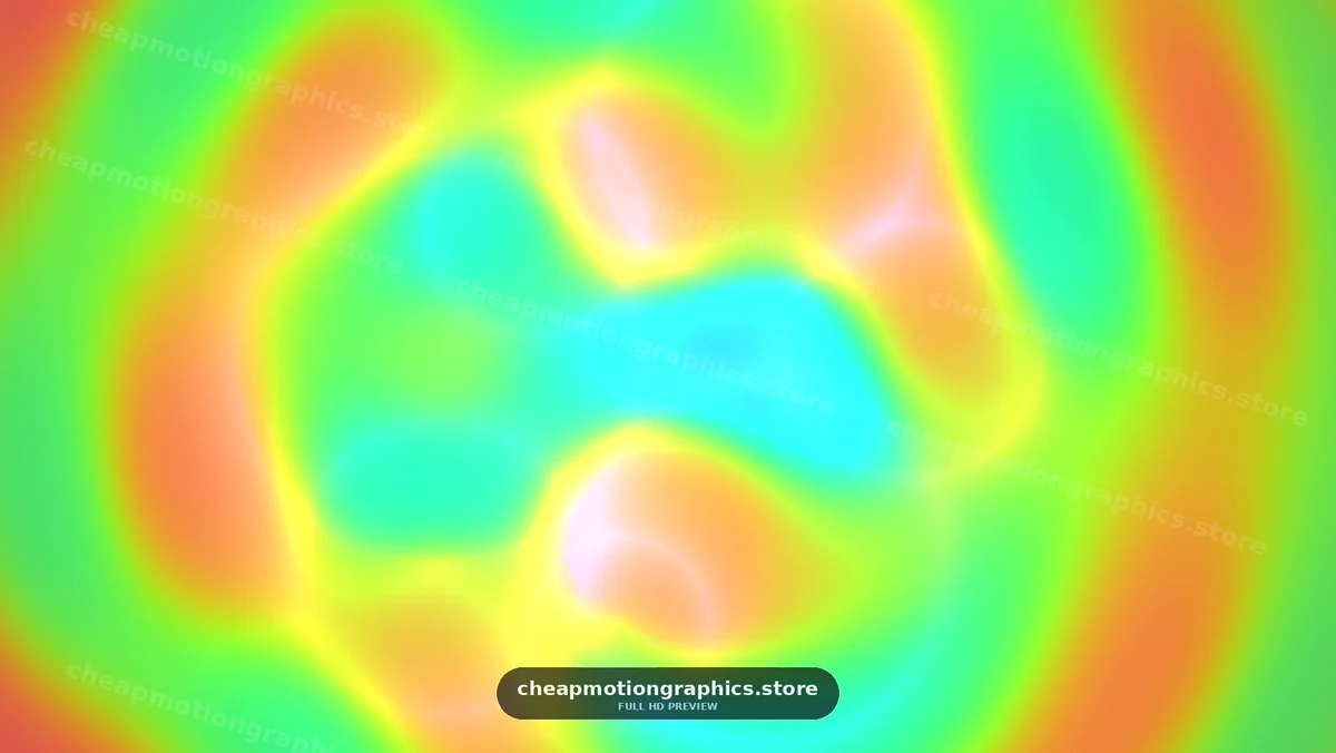 Colorful abstract patterns in motion with bright light effects