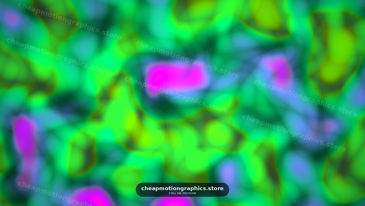 Abstract Neon Green and Pink Color Shapes