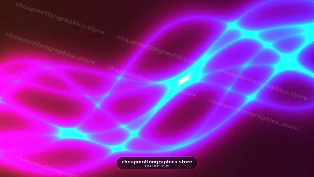 Colorful abstract light waves with glowing patterns