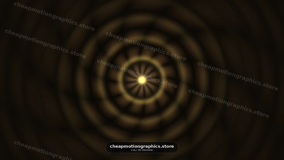 Spiral patterns create dynamic visual effects in dark space