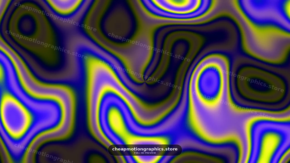 Colorful Abstract Wavy Pattern