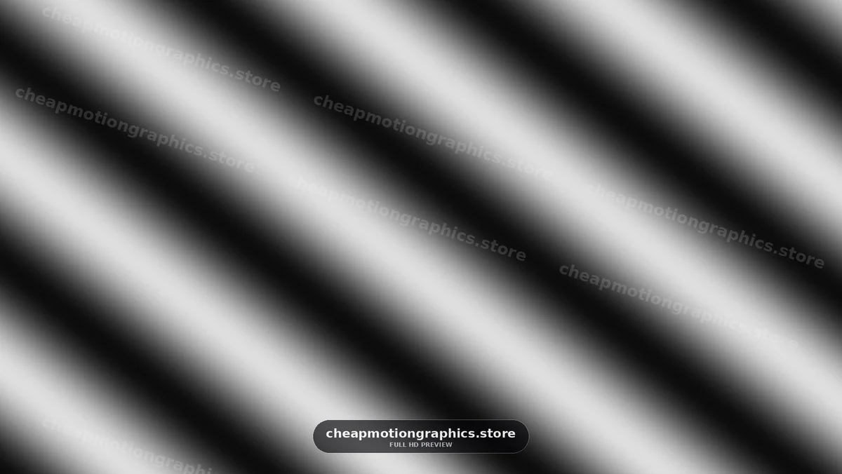 Diagonal black and white patterns in a modern design