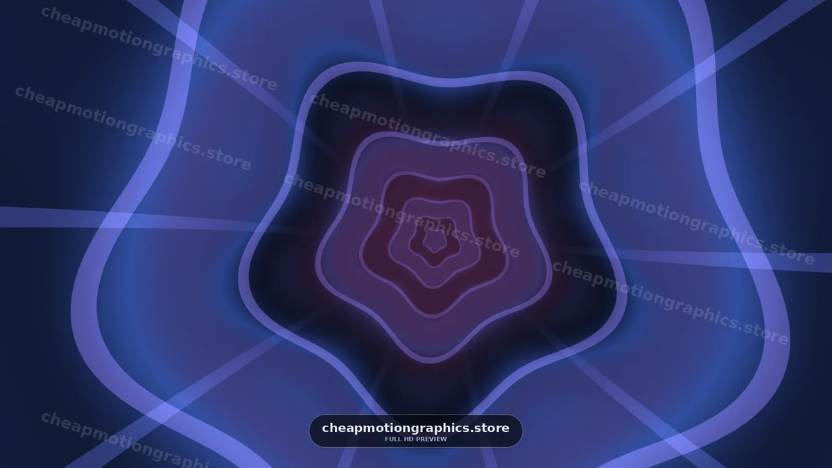 Abstract geometric design with layered shapes and soft lighting