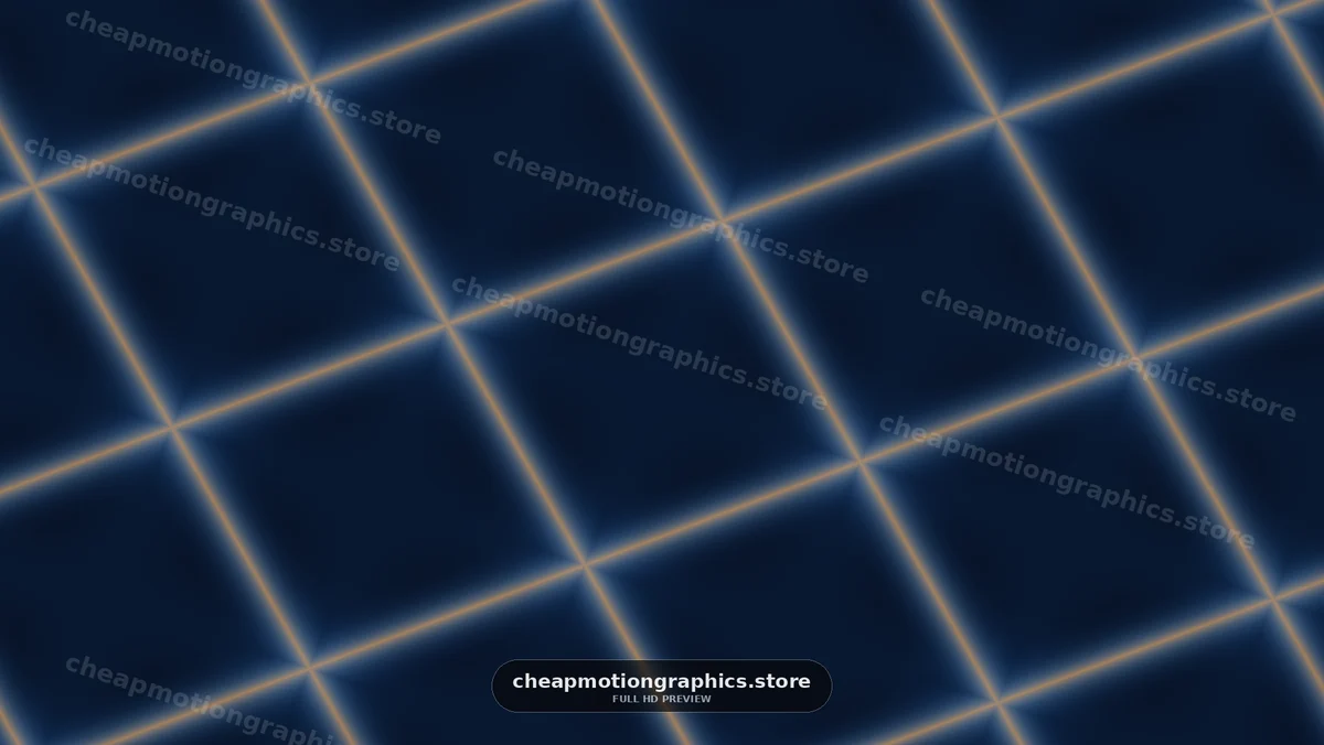 Glowing Blue Geometric Grid Background