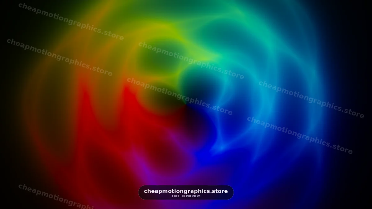 Abstract Multicolor Light Waves