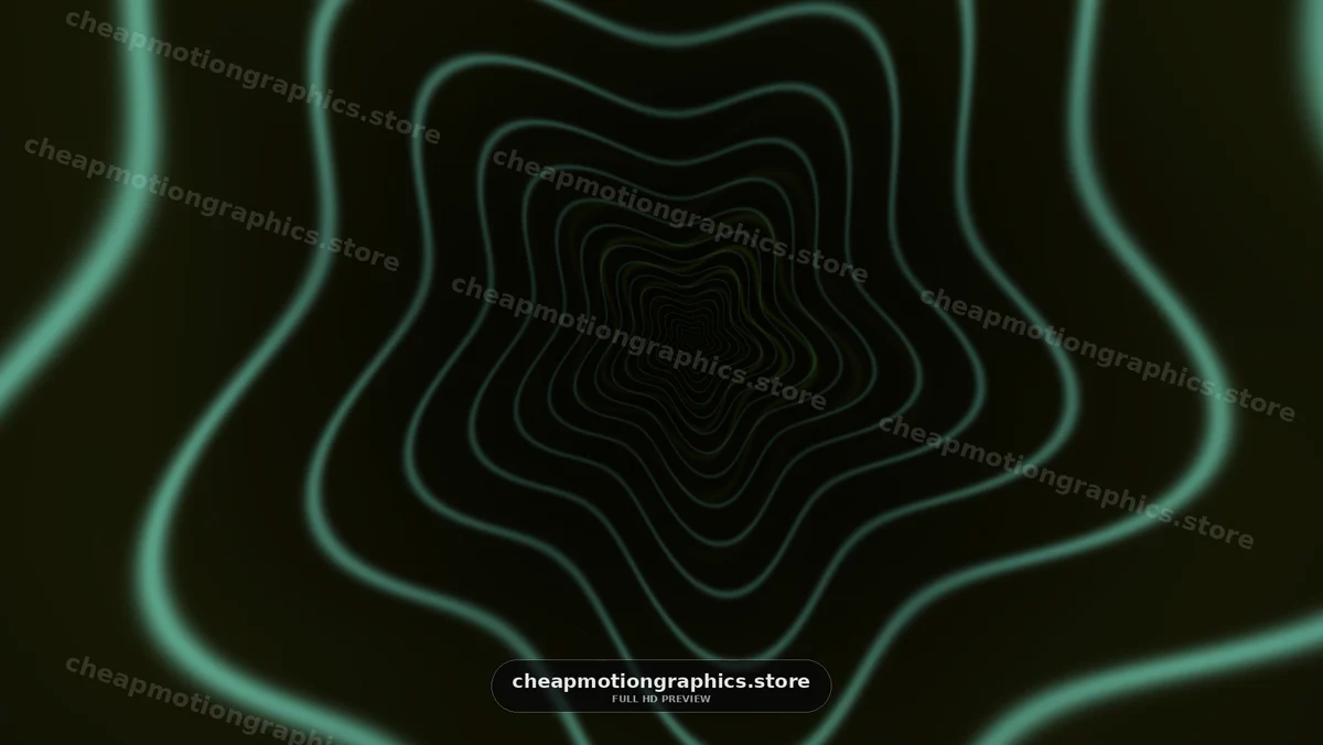 Swirling patterns create an abstract tunnel effect