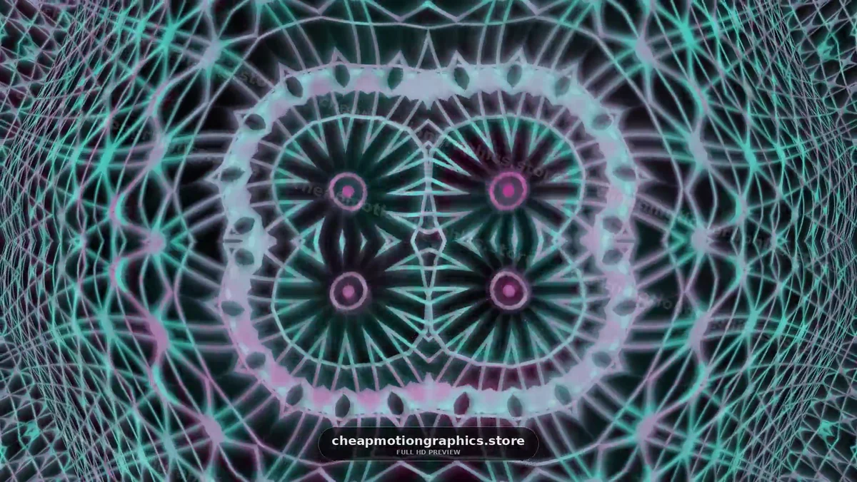 Colorful abstract design with geometric patterns and shapes