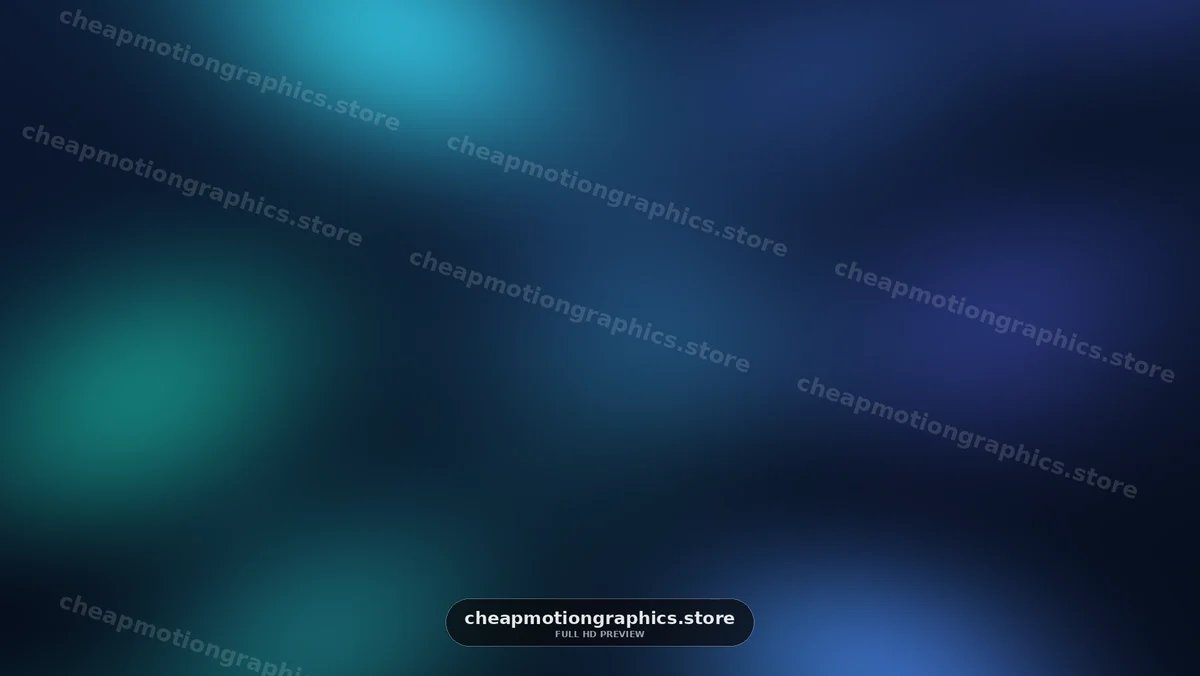 Abstract Blue and Teal Gradient Background