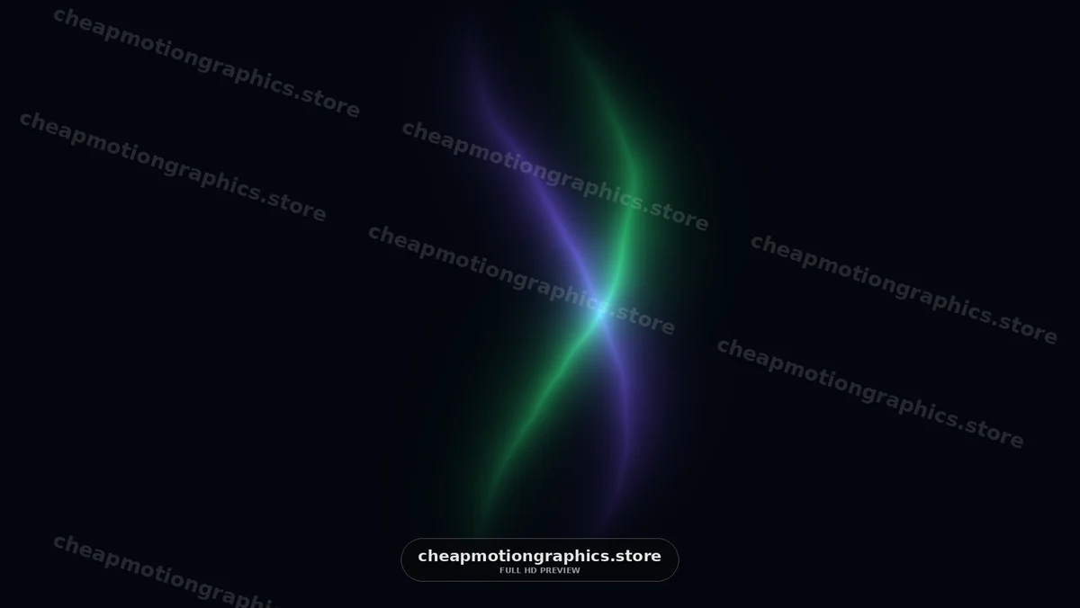 Colorful abstract waves in dark background