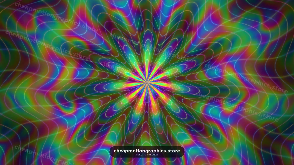 Colorful swirl pattern creating a vibrant visual effect