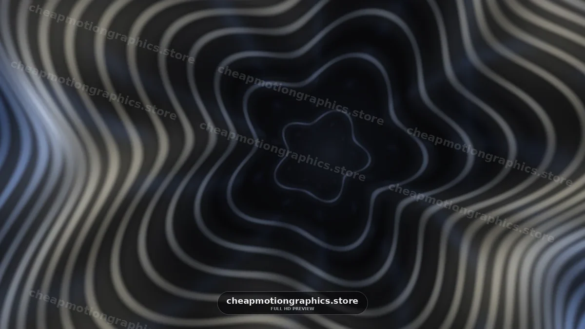 Abstract swirling pattern with lines in motion