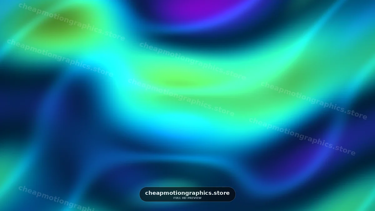 Abstract Colorful Light Waves Background