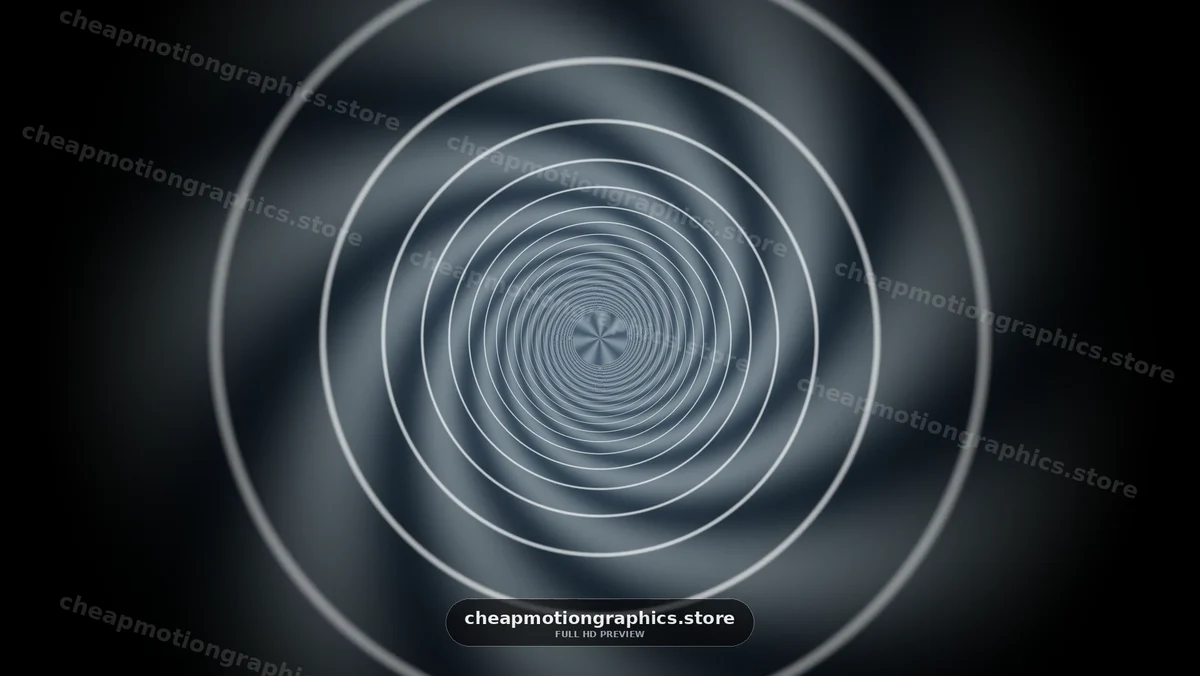 Spiral pattern creating depth and movement with soft lighting