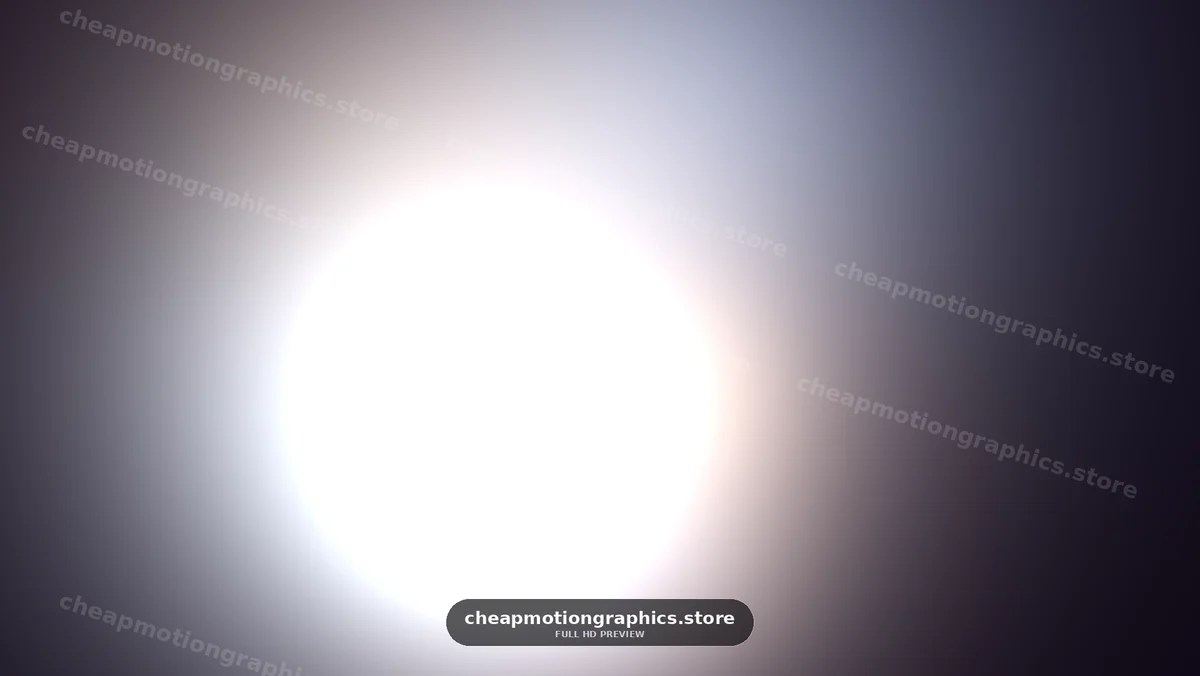Bright light shines through soft clouds in a dim sky