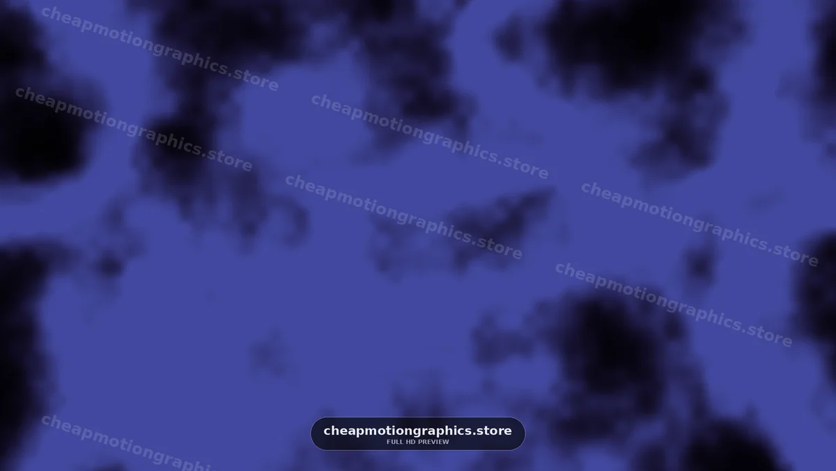 Abstract Blue and Black Blurred Shapes