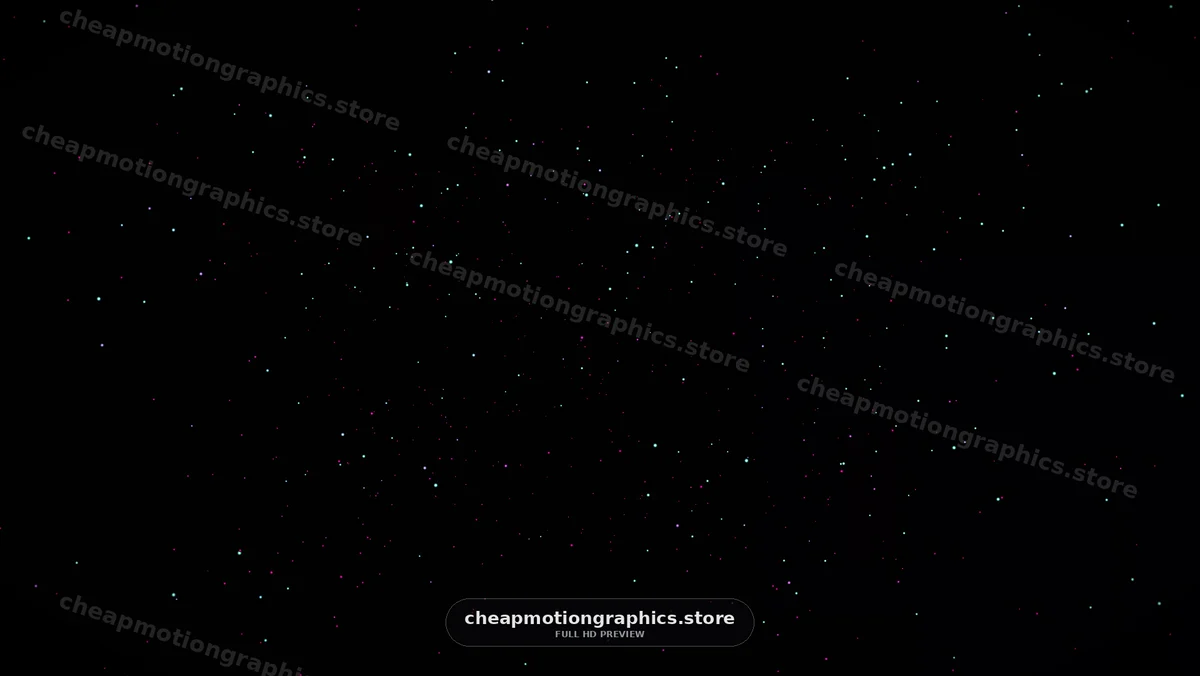 Stars twinkling in a dark night sky