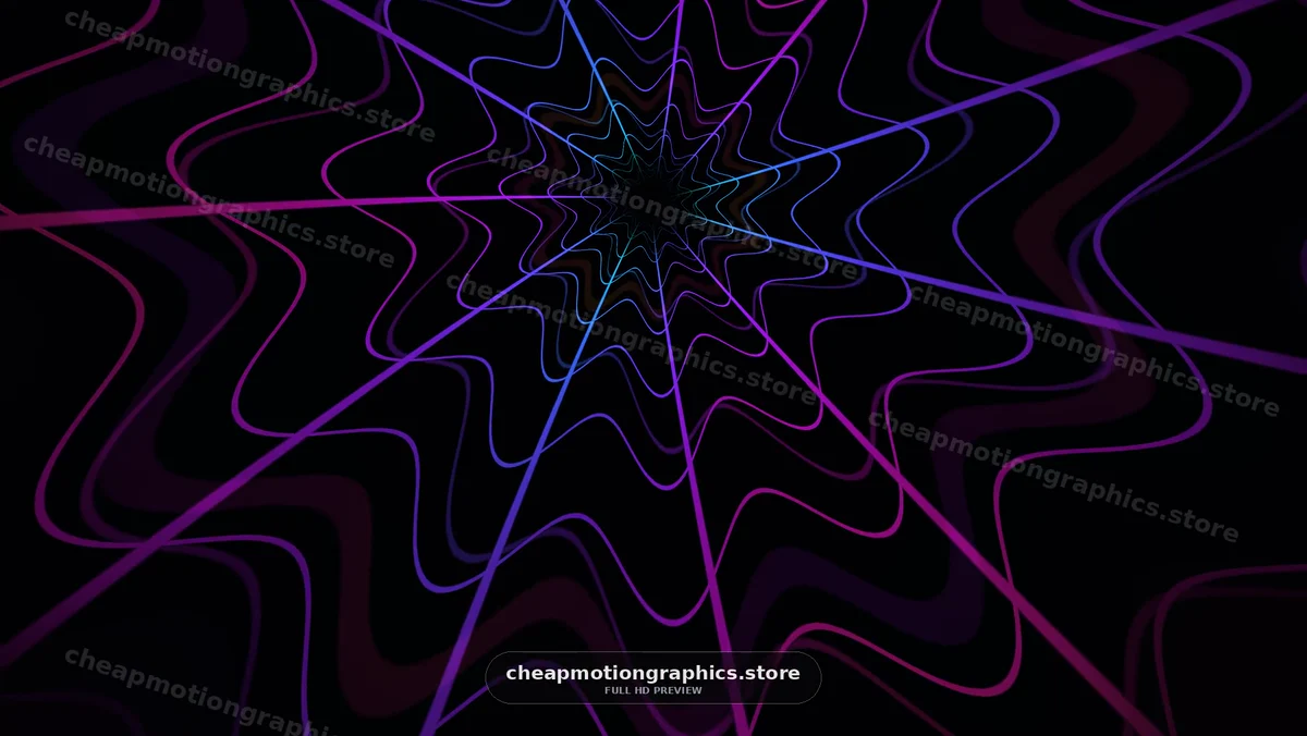 Colorful spiral pattern with dark background displaying motion
