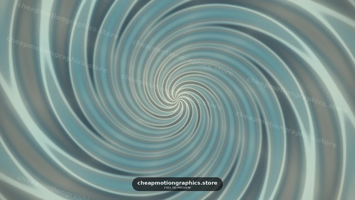 Abstract Blue Spiral Pattern