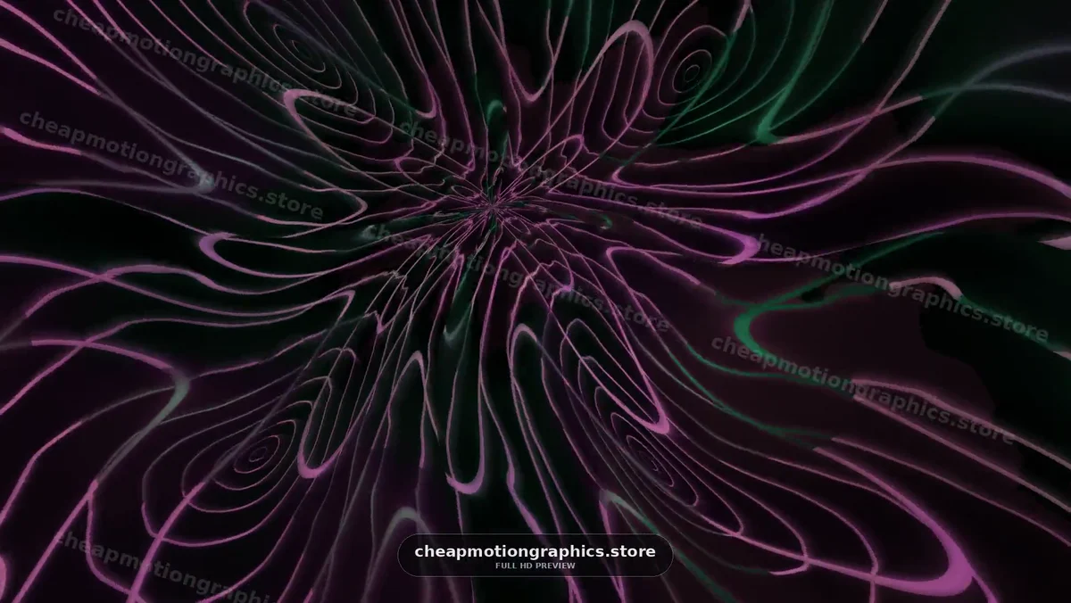 Abstract motion design with flowing lines and vibrant colors