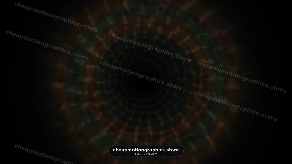 Abstract Radial Waves in Dark Colors